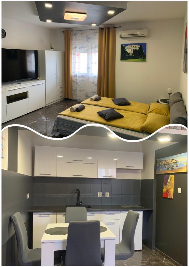 Studio Dama Blizina Amfiteatra I Bus Kolodvora ,Besplatan Privatni Parking,Self-Check- In Póla Kültér fotó